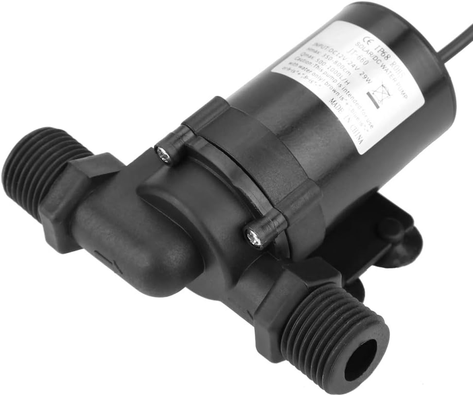 Wasserpumpe DC Brushless Submersible Mini DC Brushless Wasserpumpe für Solarwarmwasserbereiter 24V 4
