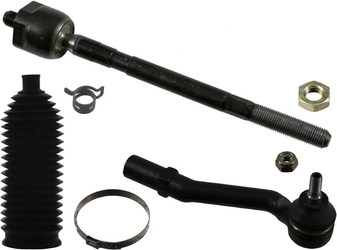 febi bilstein 38899 Spurstange mit Lenkmanschettensatz , 1 Stück Vorderachse rechts, Vorderachse rec
