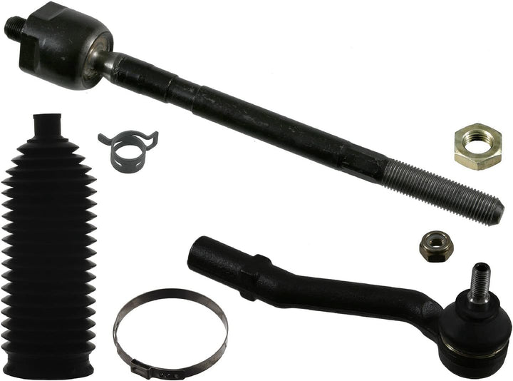 febi bilstein 38899 Spurstange mit Lenkmanschettensatz , 1 Stück Vorderachse rechts, Vorderachse rec