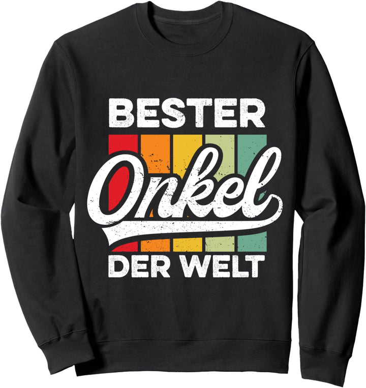 Bester Onkel der Welt Vintage Spruch für den besten Onkel Sweatshirt