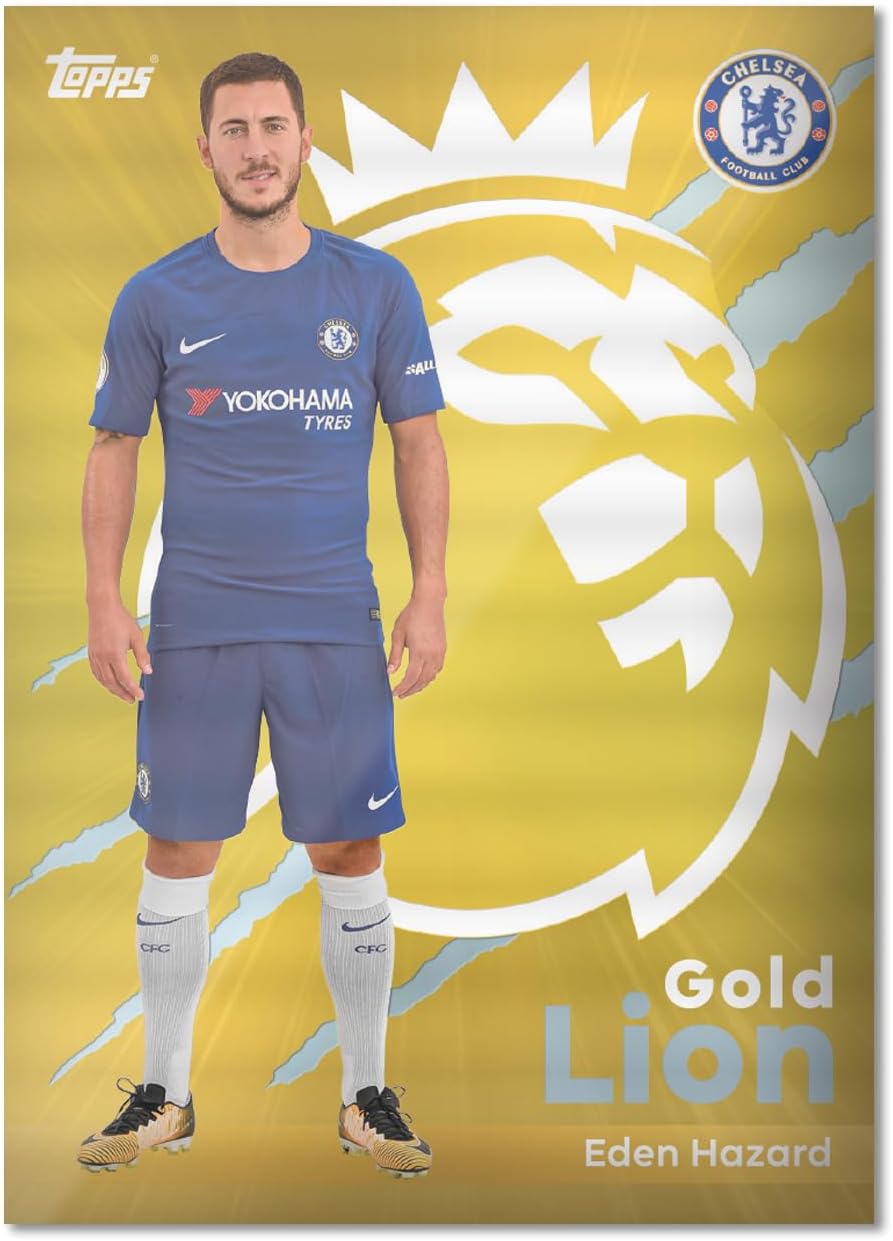 Topps Premier League 2026 - Debüt-Edition - Full Box - 28 Päckchen pro Box (280 Karten), 3 oder mehr
