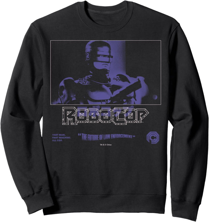 RoboCop Part Man Part Machine All Cop Kanji Poster Sweatshirt