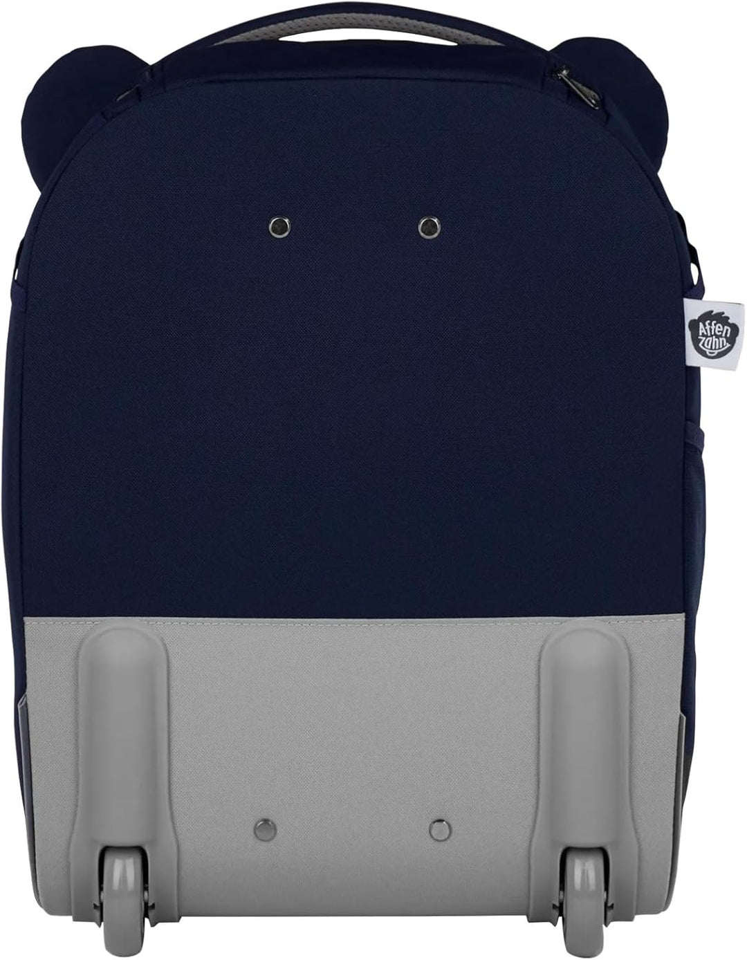 Affenzahn Kinderkoffer fürs Handgepäck, Kindertrolley zum Reisen Bär - Dunkelblau Einheitsgrösse, Bä