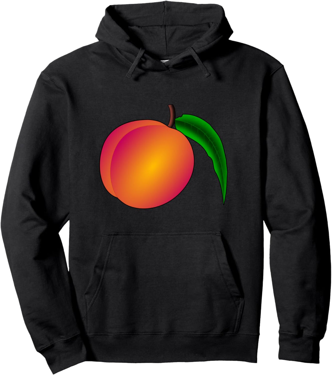 Pfirsich Frucht Pullover Hoodie