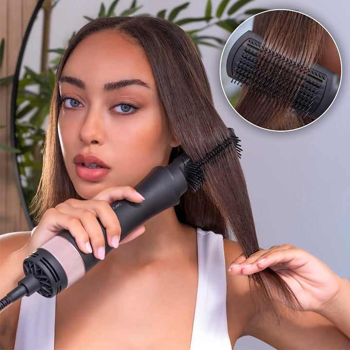 Cecotec Heissluftbürste Bamba CeramicCare 10in1 Styler, 1000W, 10 Austauschbare Köpfe, 3 Temperature