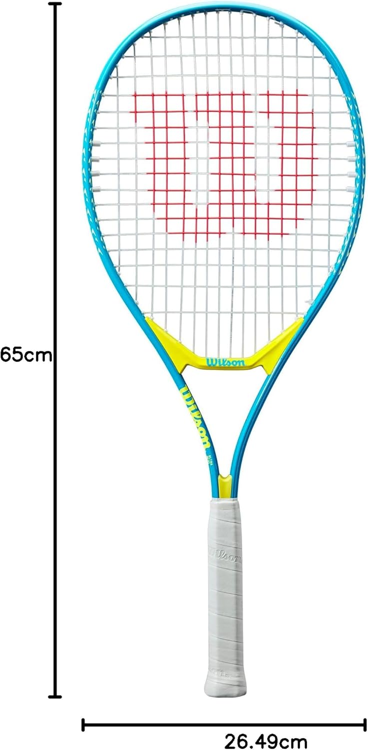 Wilson Ultra Power 25 besaitet 235g Tennisschläger Schwarz - Grau Griffstärke 9-10, 9-10