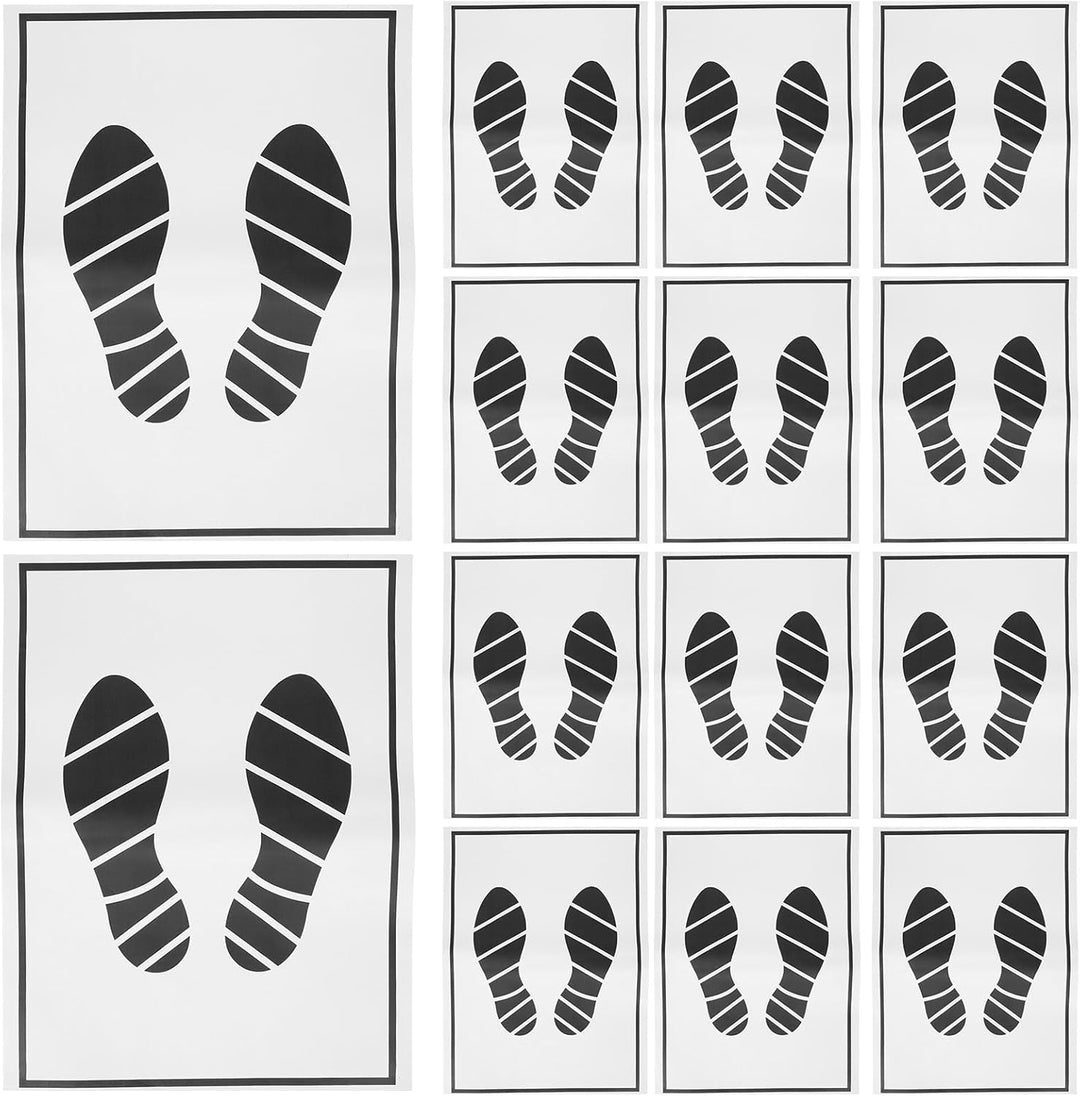 FAVOMOTO 50Pcs Papier Auto Fussmatten Einweg Fussmatten Fuss Pads Automotive Innen Schutz Abdeckung