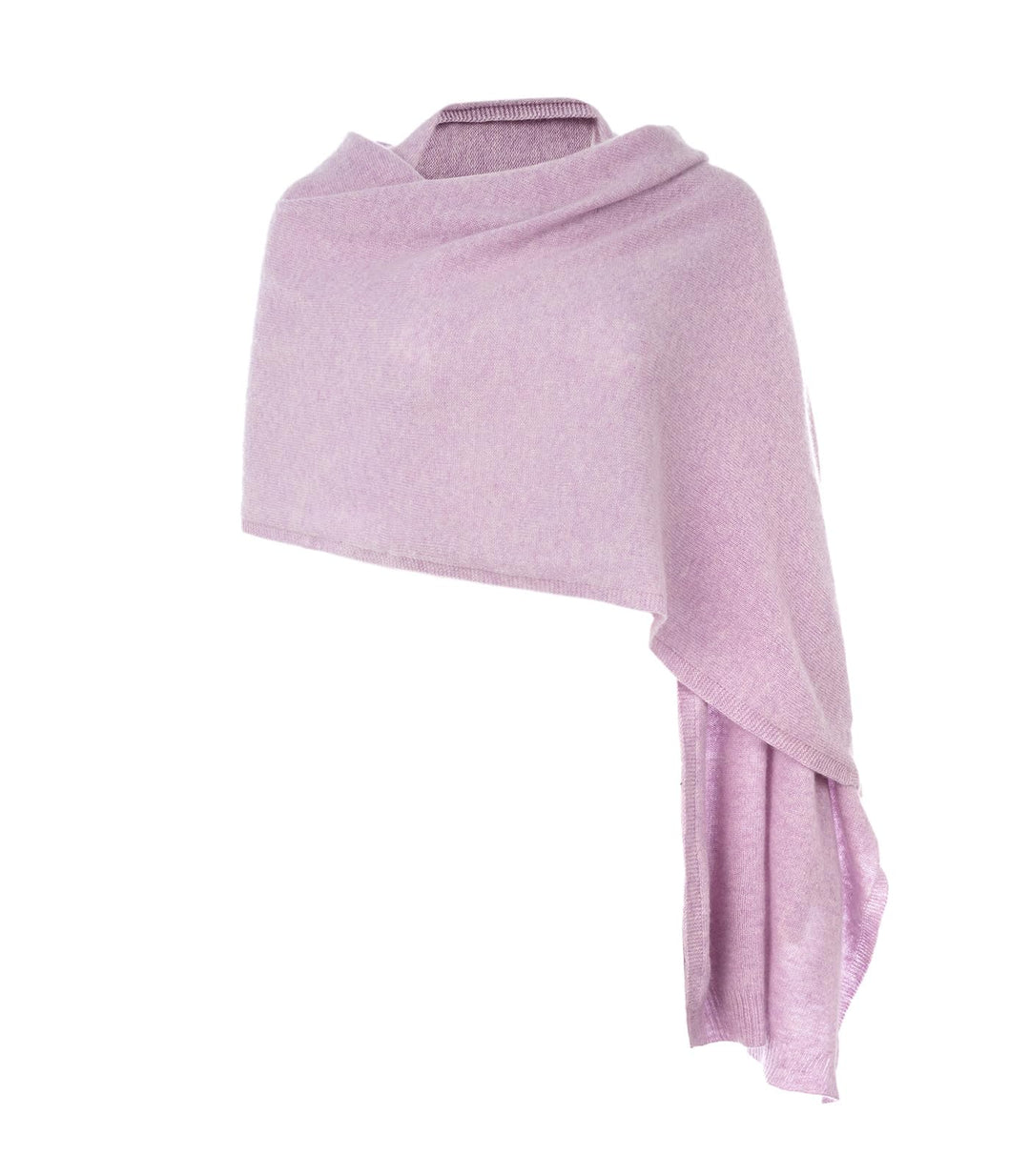 100% Kaschmir Pashmina Schal für Frauen, gestrickter Schal aus reinem Kaschmir für den Winter Lavend