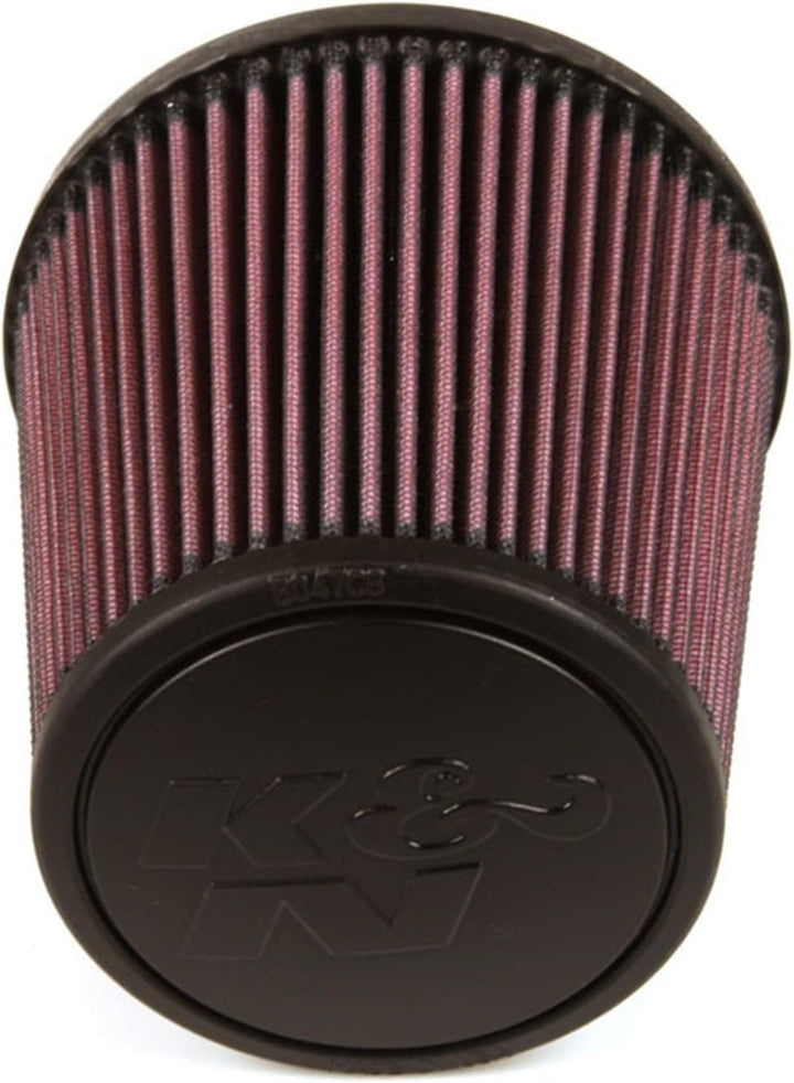 K&N KFZ und Waschbarer und wiederverwendbarer Motorrad Sportluftfilter RE-0930, Rot Baumwollöl, Baum