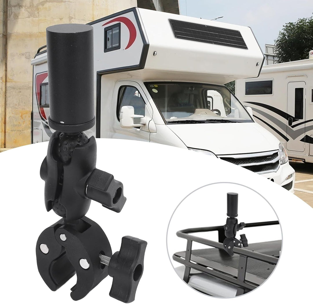 Mini-Halterung, Verstellbare Klemmhalterung für Wohnmobil-Leitern, Satelliten-Mini-Spiegelstangen-Kl