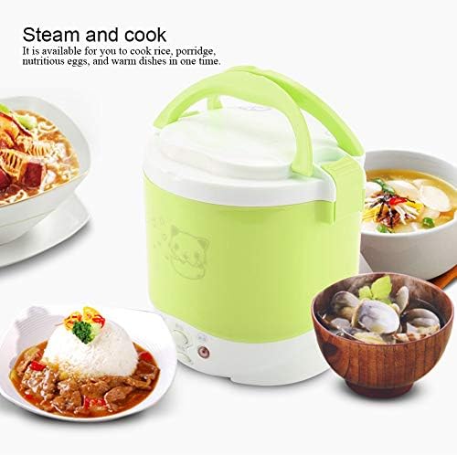USB-Reiskocher, Tragbarer Mini-Reiskocher, Dampfgarer, 12 V, 100 W, 1 L, Antihaftbeschichtet, Elektr