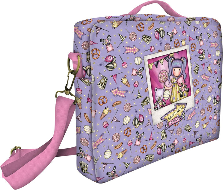 safta Unisex Kinder Laptoptasche Umhängetasche für Notebook 14,10 Zoll Gorjuss Fairground First Priz