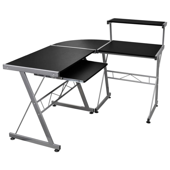 Gecheer Eck-Computertisch Eckschreibtisch L-f?rmige Schreibtisch Arbeitstisch Bürotisch PC-Tisch Arb