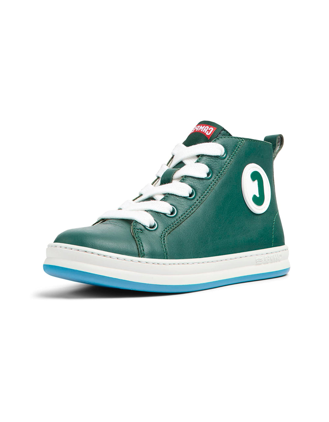 Camper Mädchen Runner Four K900261Sneaker Bootie 27 EU Grün 006, 27 EU Grün 006