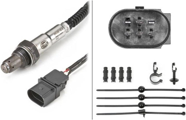 HELLA 6PA 009 166-851 Lambdasonde - 6-polig - vor Katalysator - Kabel: 800mm