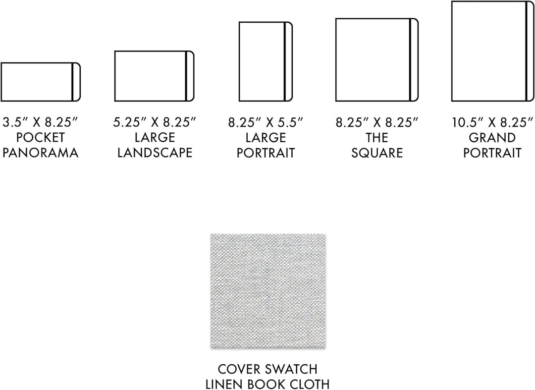 Speedball 769888 Art Journal 20,3 x 20,3 cm NAT.Linen, Papier, 200 g/m², Square, Square