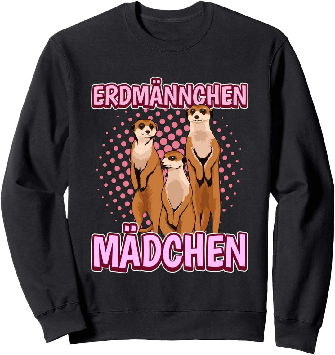 Kinder Erdmännchen Mädchen Erdmännchen Sweatshirt