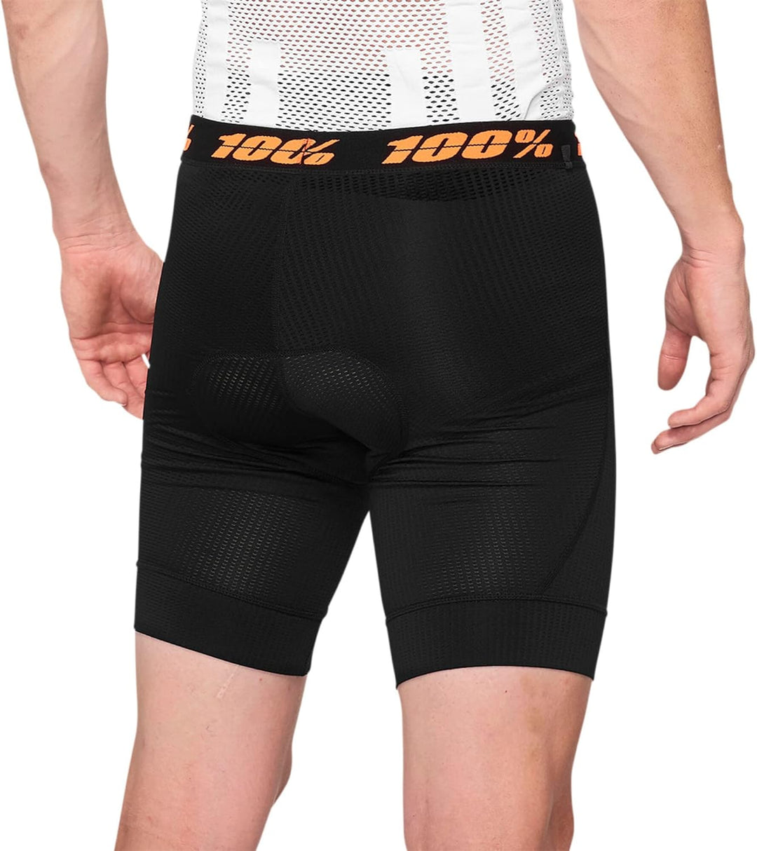 100% MTB WEAR Unisex Crux Liner Shorts, Schwarz-32 Trainingsanzug, Schwarz, M