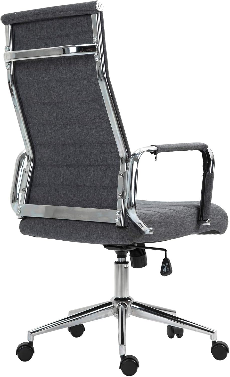 SVITA Office Comfort Bürostuhl Drehstuhl Chefsessel Schreibtischstuhl Stoffbezug Dunkelgrau Dunkelgr