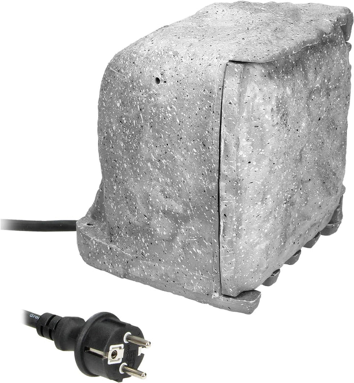 ORNO OR-AE-13185(GS) Gartensteckdose Steinoptik Gummikabel H07RN-F 3x1,5mm2, 3m, 2 Betriebsarten IP
