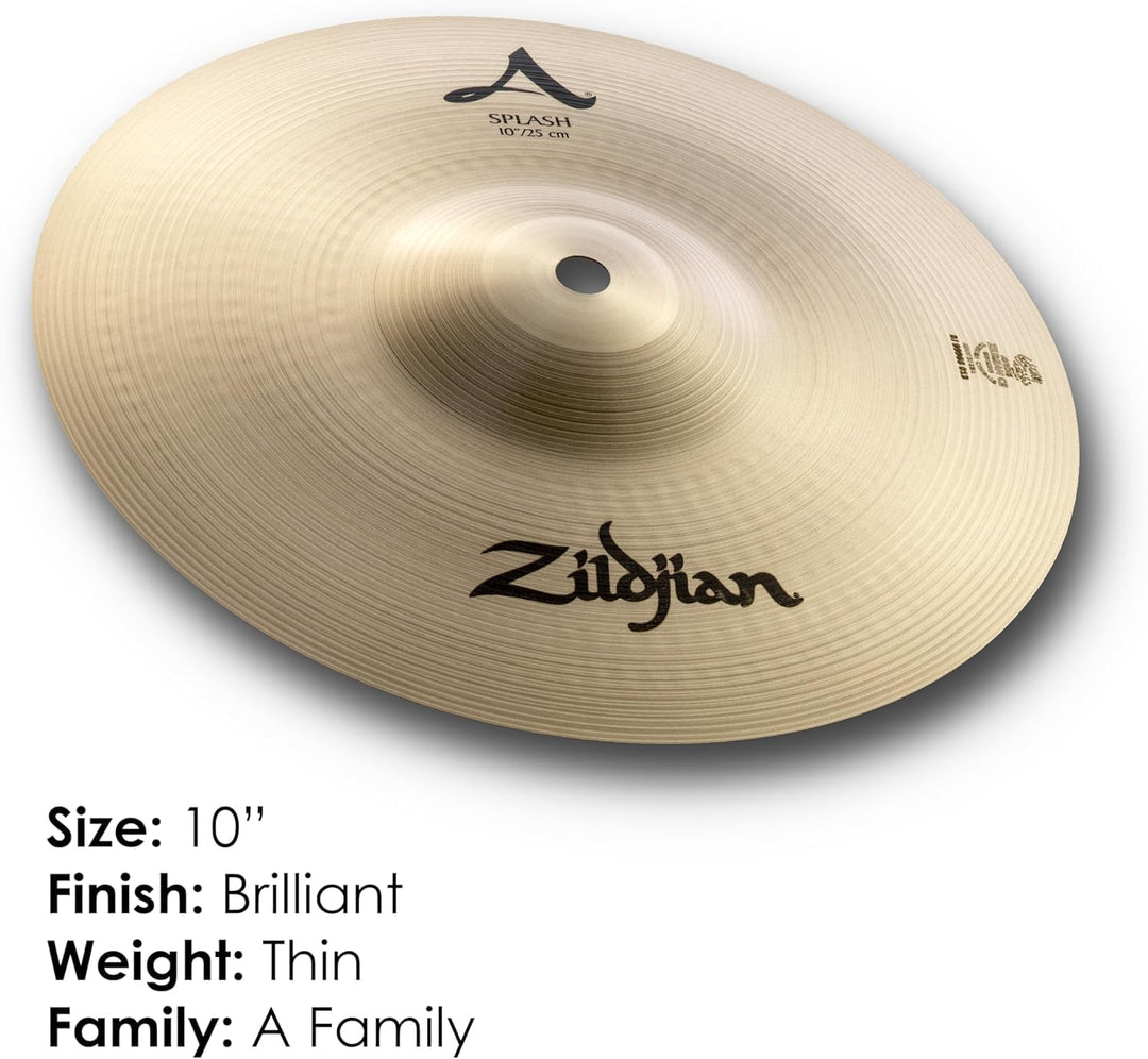 Zildjian A Zildjian Series - 10" Splash Cymbal 10 Zoll Splash, 10 Zoll Splash