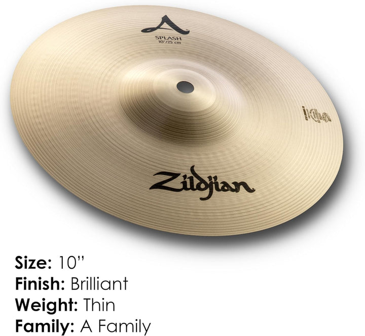 Zildjian A Zildjian Series - 10" Splash Cymbal 10 Zoll Splash, 10 Zoll Splash
