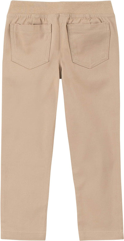 Nautica Girls' School Uniform Skinny Stretch Twill Pant