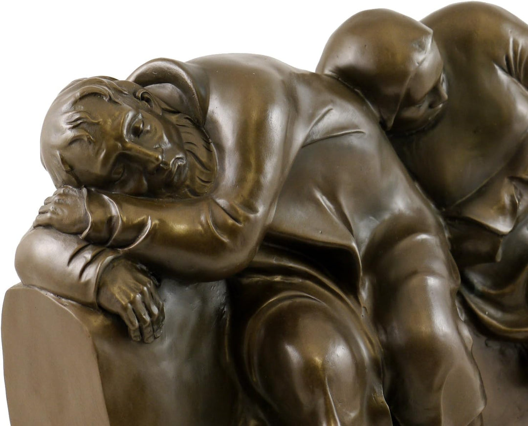 Kunst & Ambiente - Moderne Bronzefigur - Schlafendes Bauernpaar - Ernst Barlach Skulptur - Güstrow -