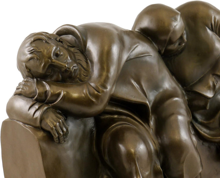 Kunst & Ambiente - Moderne Bronzefigur - Schlafendes Bauernpaar - Ernst Barlach Skulptur - Güstrow -