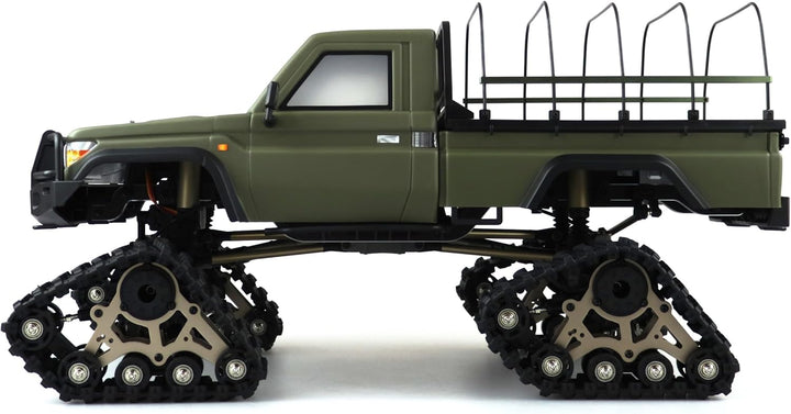 Amewi AMXRock RCX10PTS Scale Crawler Pick-Up mattgrün 1:10, RTR