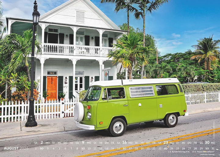 Volkswagen Bulli Kalender 2026, Kalender
