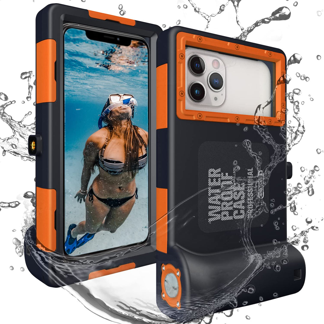 FocRelaxer IPX8 wasserdichte Handyhülle für Tauchen [15m/50ft] Universal Unterwasser Wasserfeste Han