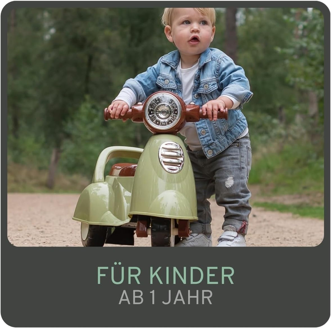 Bandits & Angels Retro Rutscher ab 1 Jahr (Retro Grün), Retro Grün