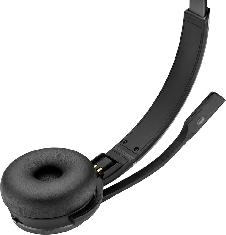 EPOS DECT Headset Impact SDW 5063 - Kabelloses On-Ear Headset mit Multi-Geräte-Anbindung - Kristallk