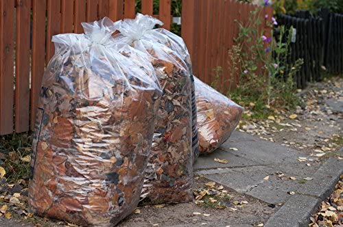Müllsäcke DEISS PREMIUM transparent Typ 60, 120 L, 10 Rollen, 250 Stück