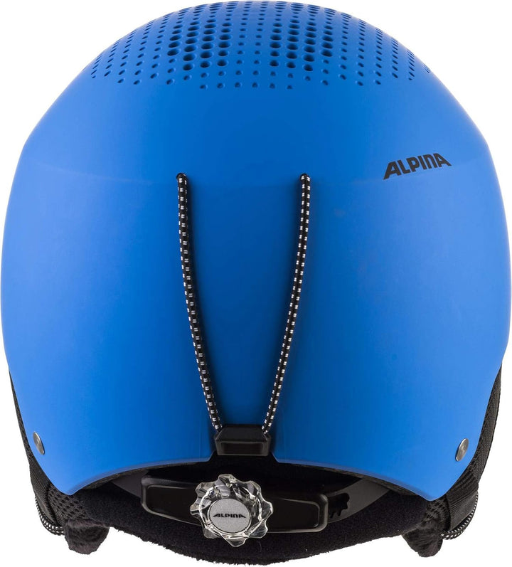 ALPINA ZUPO - Sicherer, Stossabsorbierender, Belüfteter & Schlagfester Skihelm Für Kinder blue matt