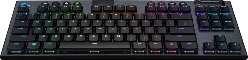 Logitech G915 TKL Tenkeyless Lightspeed RGB Mechanische Gaming-Tastatur für Laptop und PC, Low-Profi