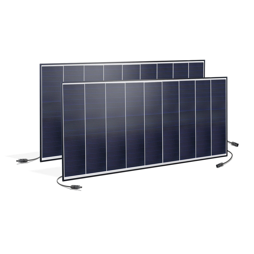 esotec Solarpanel Solarmodul PV Modul für Balkonkraftwerk Set 250Wp 131073