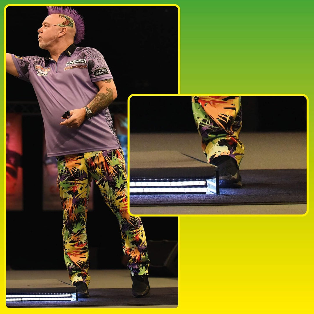 RED DRAGON Darts - Dartteppich mit Oche-Linie - Offizielle Turniermasse - Professionelle Darts-Zubeh