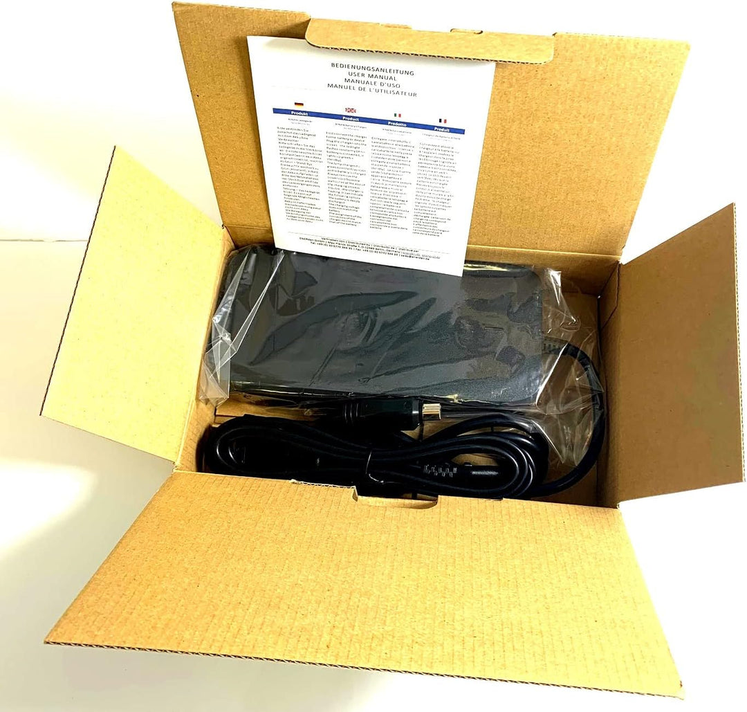 Enerpower Ladegerät 54,6V 2A 110 Watt 5-Pins Trapez für Fischer E-Bikes mit Akku Joycube SF-06S / RC