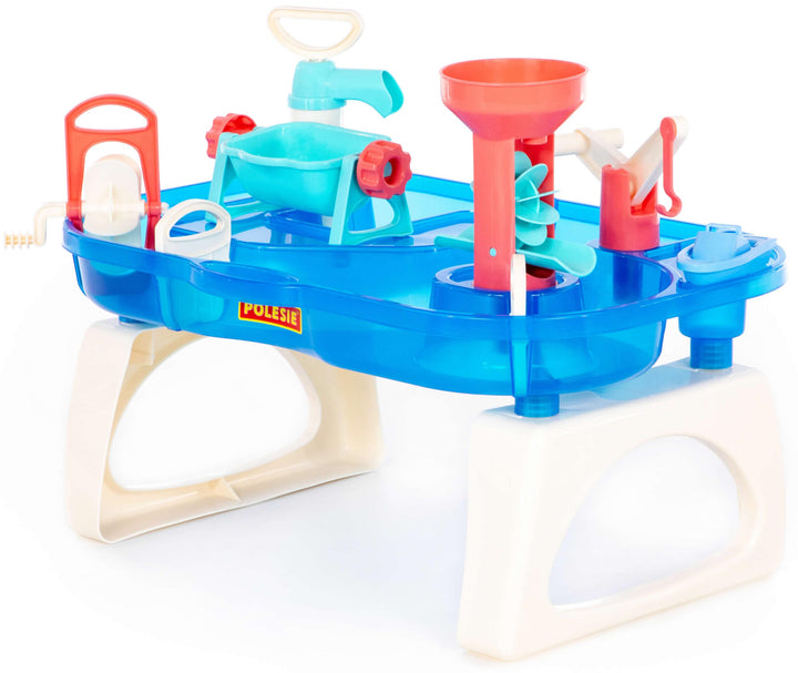 Wader Bath World 6 Badewelt Waterfun Wasserspielzeug Badespielzeug Blau, Blau