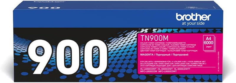 Brother Original Super-Jumbo-Tonerkassette TN-900M magenta (für Brother HL-L9200CDWT, HL-L9300CDWTT,