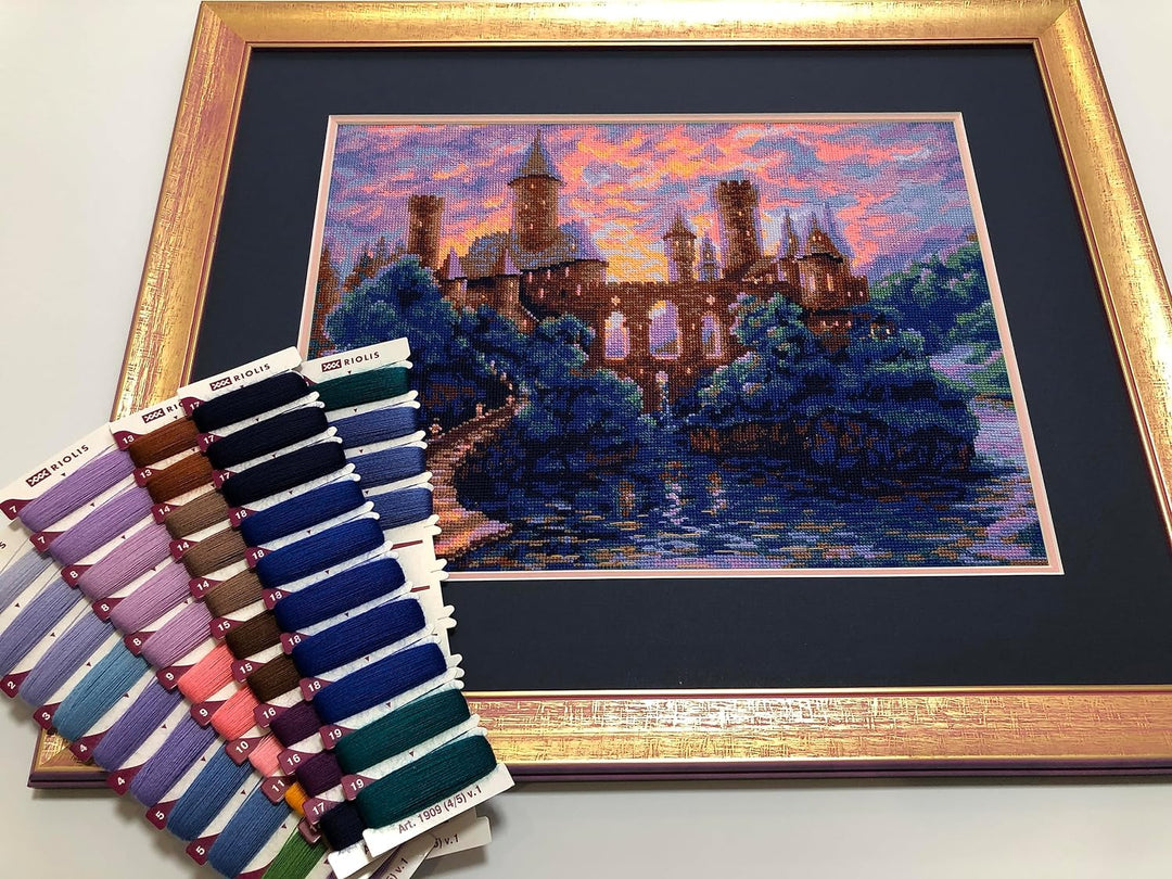 Riolis 1909 Kreuzstich Set, Mehrfarbig, 40x30cm