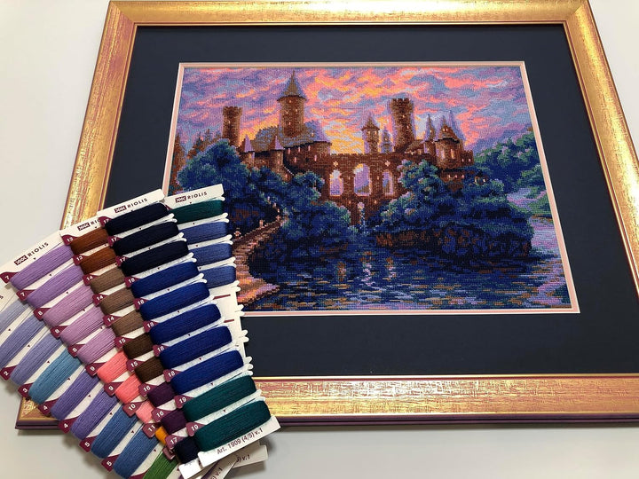 Riolis 1909 Kreuzstich Set, Mehrfarbig, 40x30cm