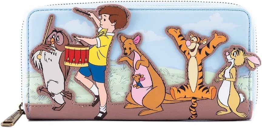 Loungefly Winnie the Pooh 95th Anniversary Zip Around Wallet