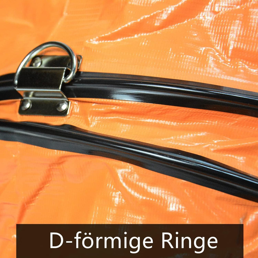 bimiti PVC Warmluftschlauch Lufttransportschlauch Flexible Lüftungsschlauch 300mm Durchmesser 5m Län