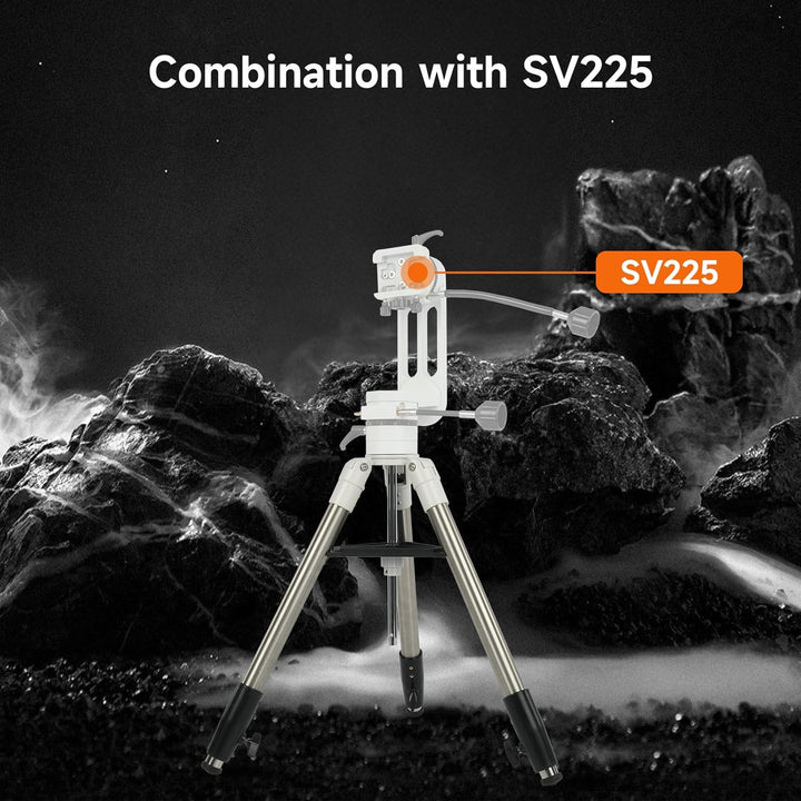 Svbony Astronomisches Teleskopstativ aus Aluminium, ausziehbares Stativ, tragbares Zubehör, kompatib