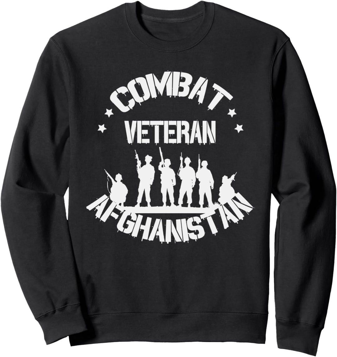 Combat Veteran Afghanistan War Vet Sweatshirt