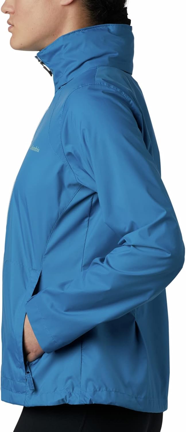 Columbia Damen Switchback III Jacket Wasserdichte Regenjacke (1er Pack) L Dunkler Pool, L Dunkler Po
