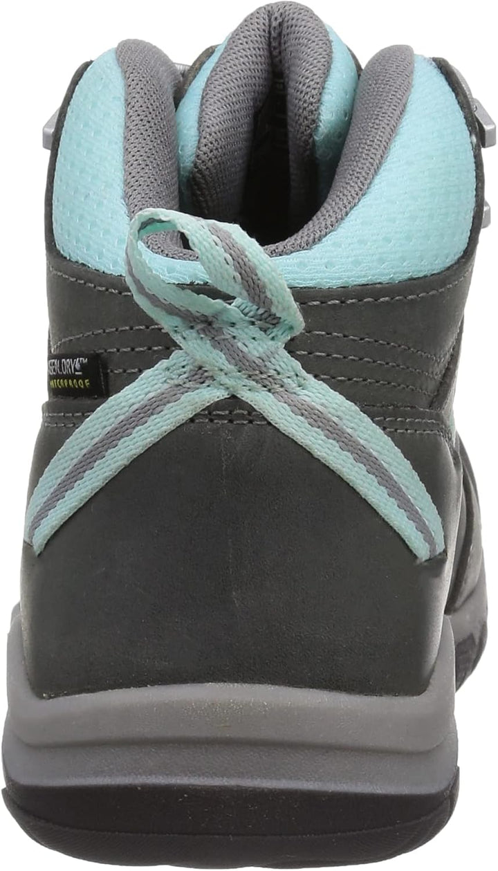 KEEN Unisex-Kinder Ridge Flex Mid wasserdichte Wanderstiefel 29 EU Grey Blue Tint, 29 EU Grey Blue T